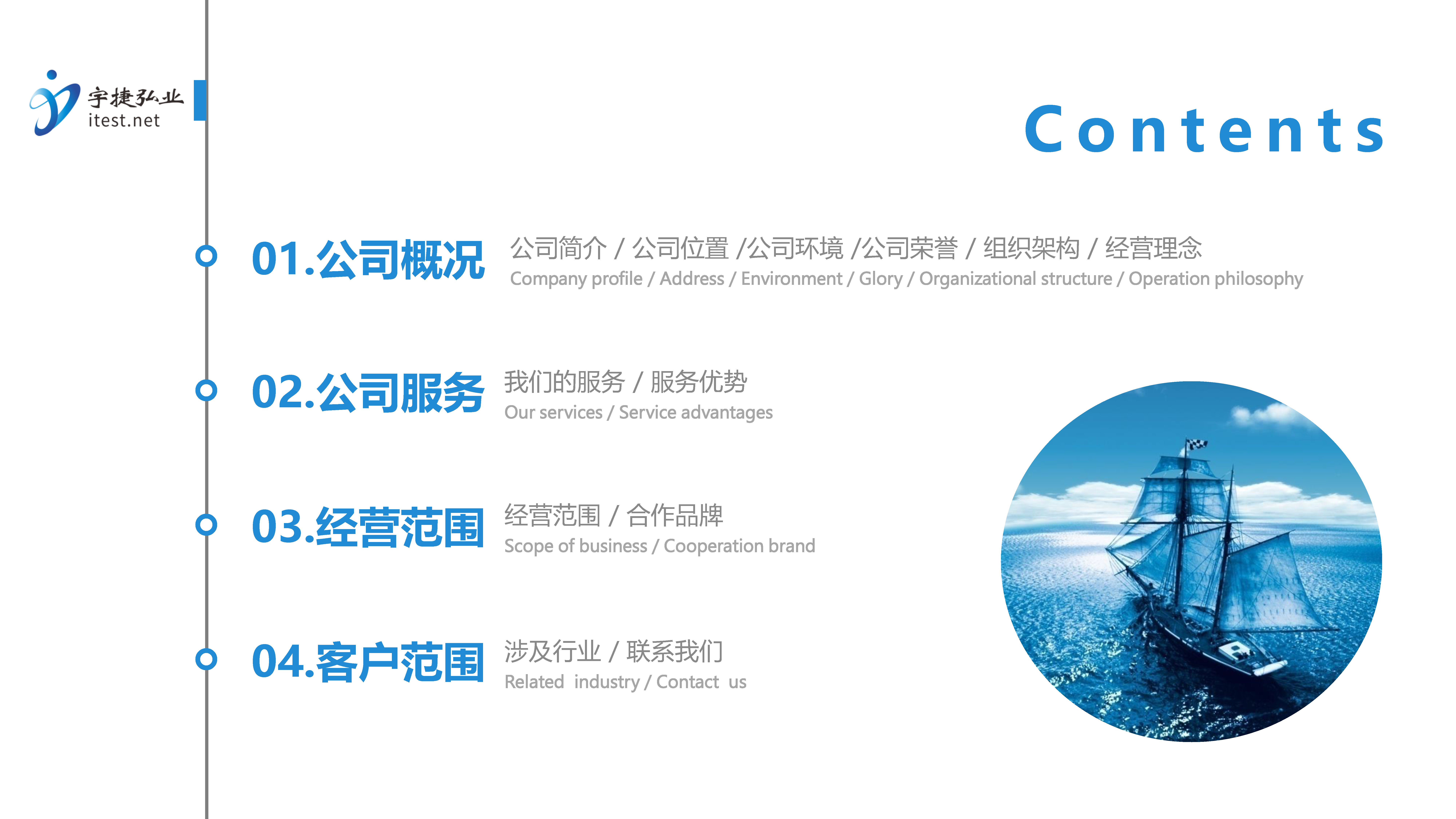 宇捷弘业科技有限公司简介目录