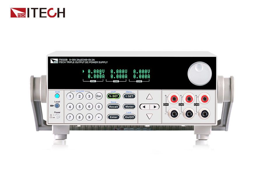艾德克斯ITECH 高性能三路可编程直流电源 IT6300系列