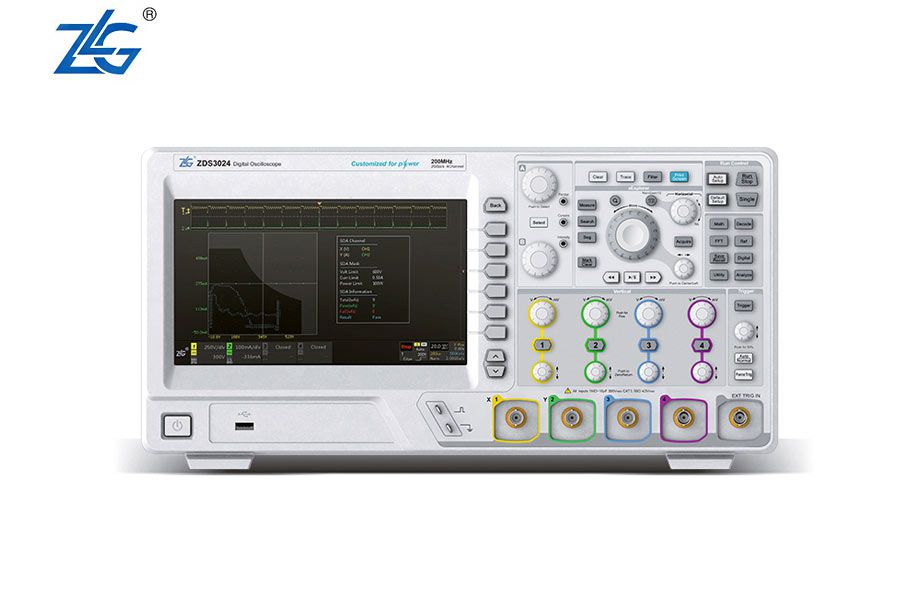 致远ZLG 示波器ZDS3024