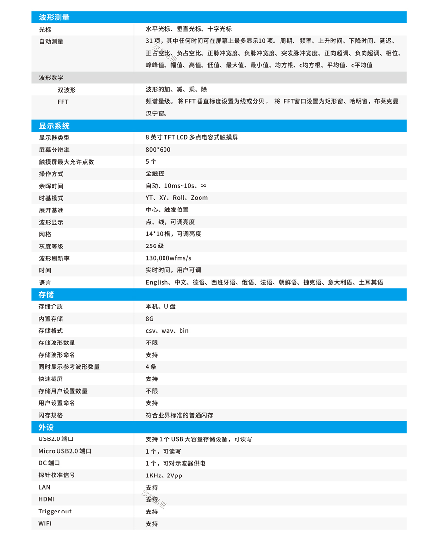 宇捷弘业智能示波器STO1000E