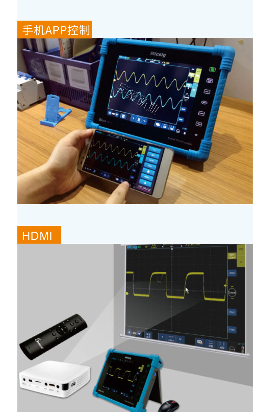 麦科信Micsig ETO1000系列 平板示波器 tBookmini