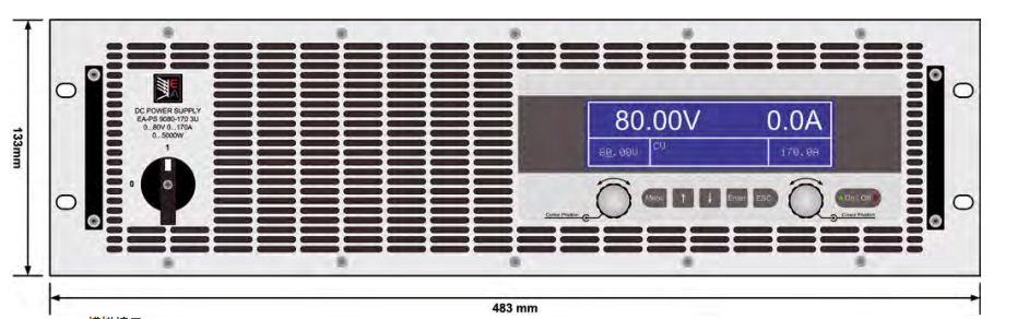 重载型实验室直流电源PS 9000 3U系列