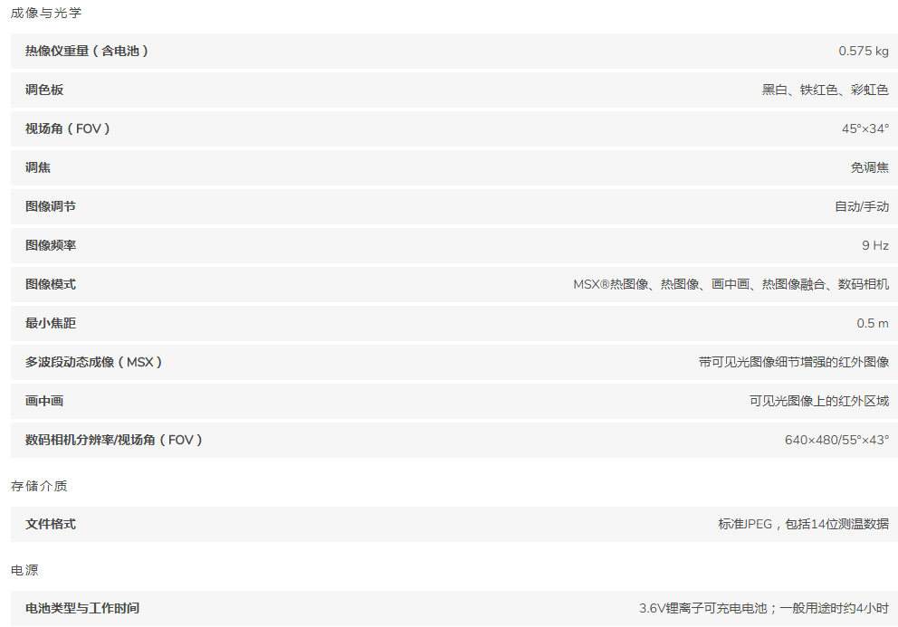 红外热像仪E8 Wi-Fi