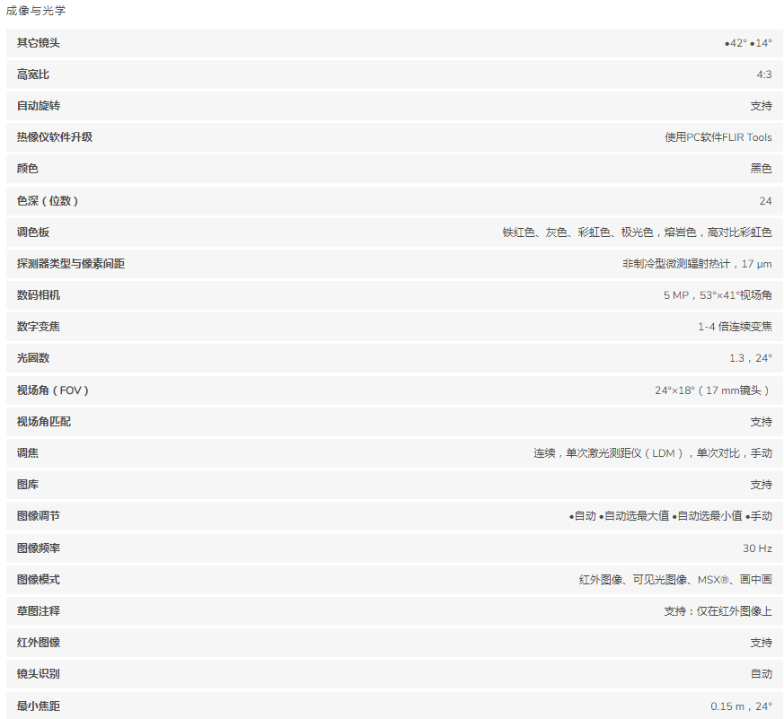 红外热像仪E85