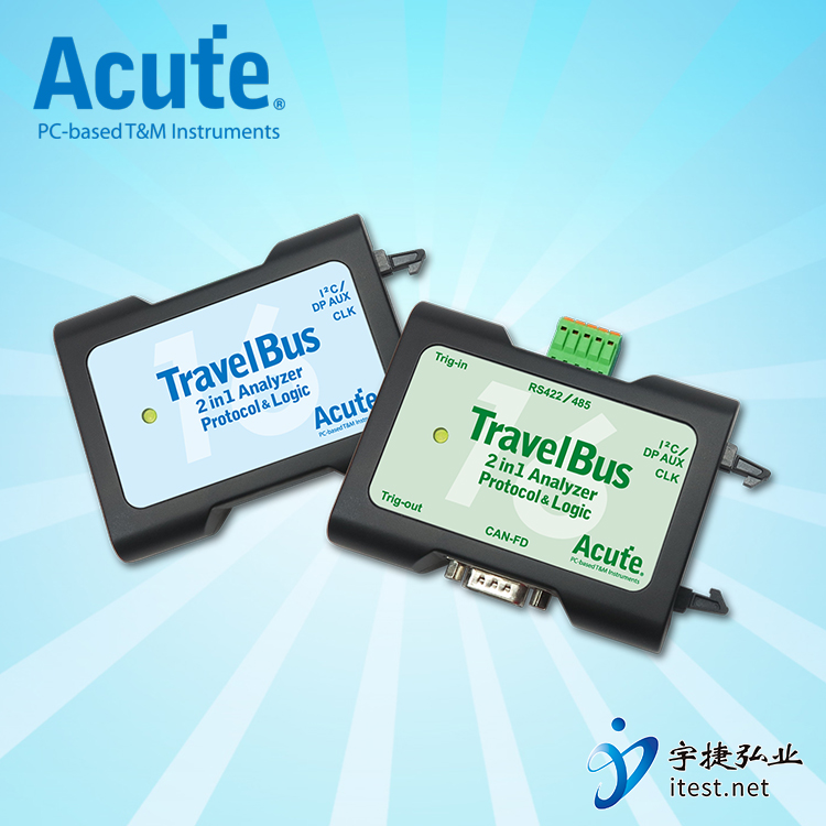 皇晶Acute逻辑分析+协议分析仪TB3000系列宇捷弘业