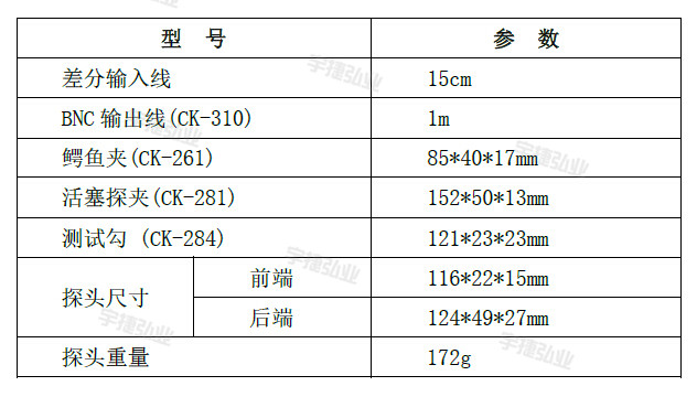 DP6020低压差分探头宇捷弘业
