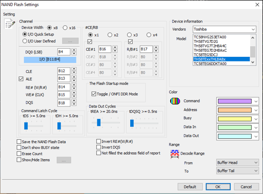 NAND_Flash_Settings宇捷弘业皇晶